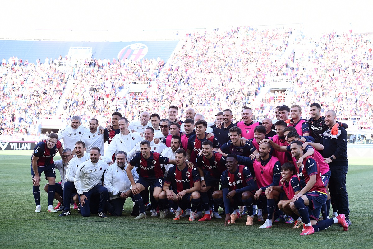 Foto del plantel de Bologna