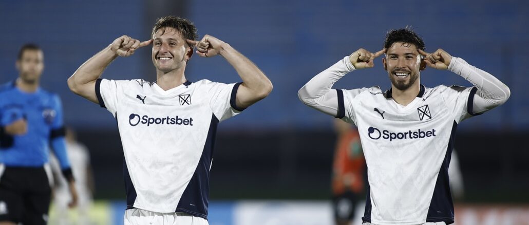 Independiente celebró en Uruguay Independiente goleó en Uruguay