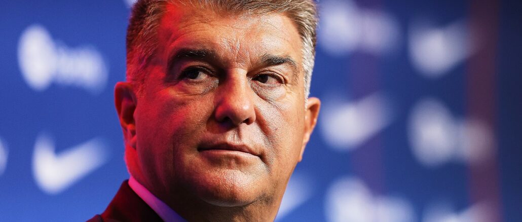 Joan Laporta estalló con el arbitraje contra el Inter.