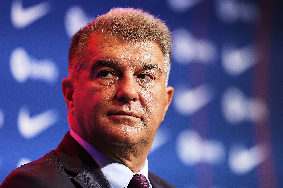 Joan Laporta estalló con el arbitraje contra el Inter.