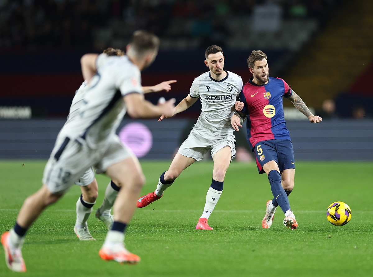 Osasuna no tuvo éxito en el recurso contra Barcelona por mala inclusión de Iñigo Martínez