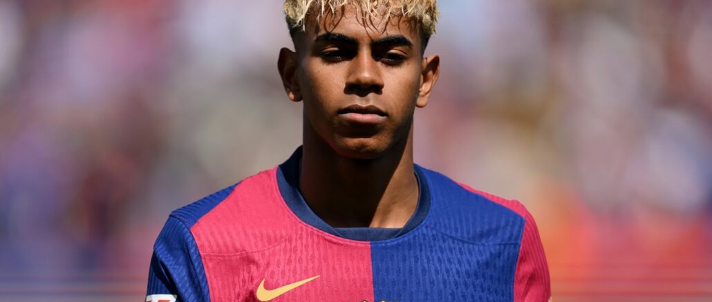 Yamal y un golazo espectacular Locura de Barcelona en Montjuic