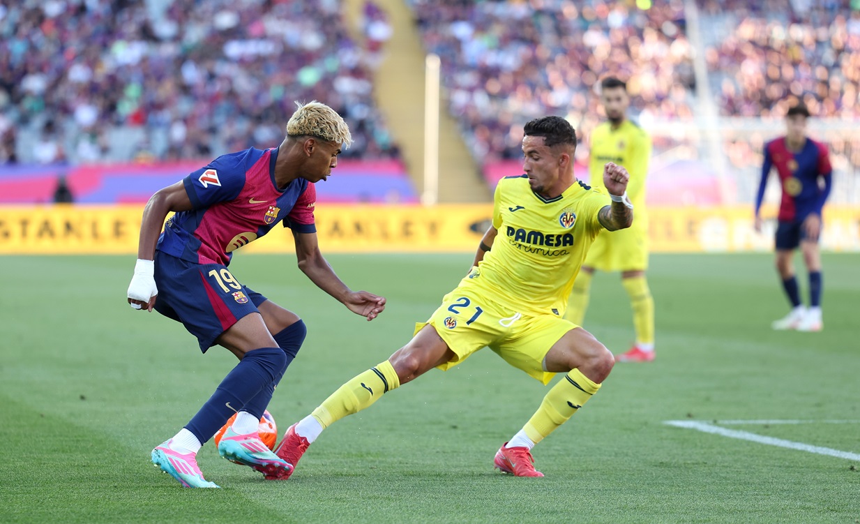 Villareal arruinó la fiesta de Barcelona campeón en Catalunya
