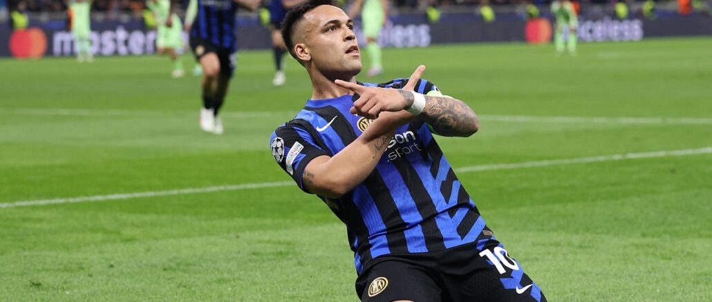 Lautaro Martínez habló tras la victoria del Inter sobre Barcelona