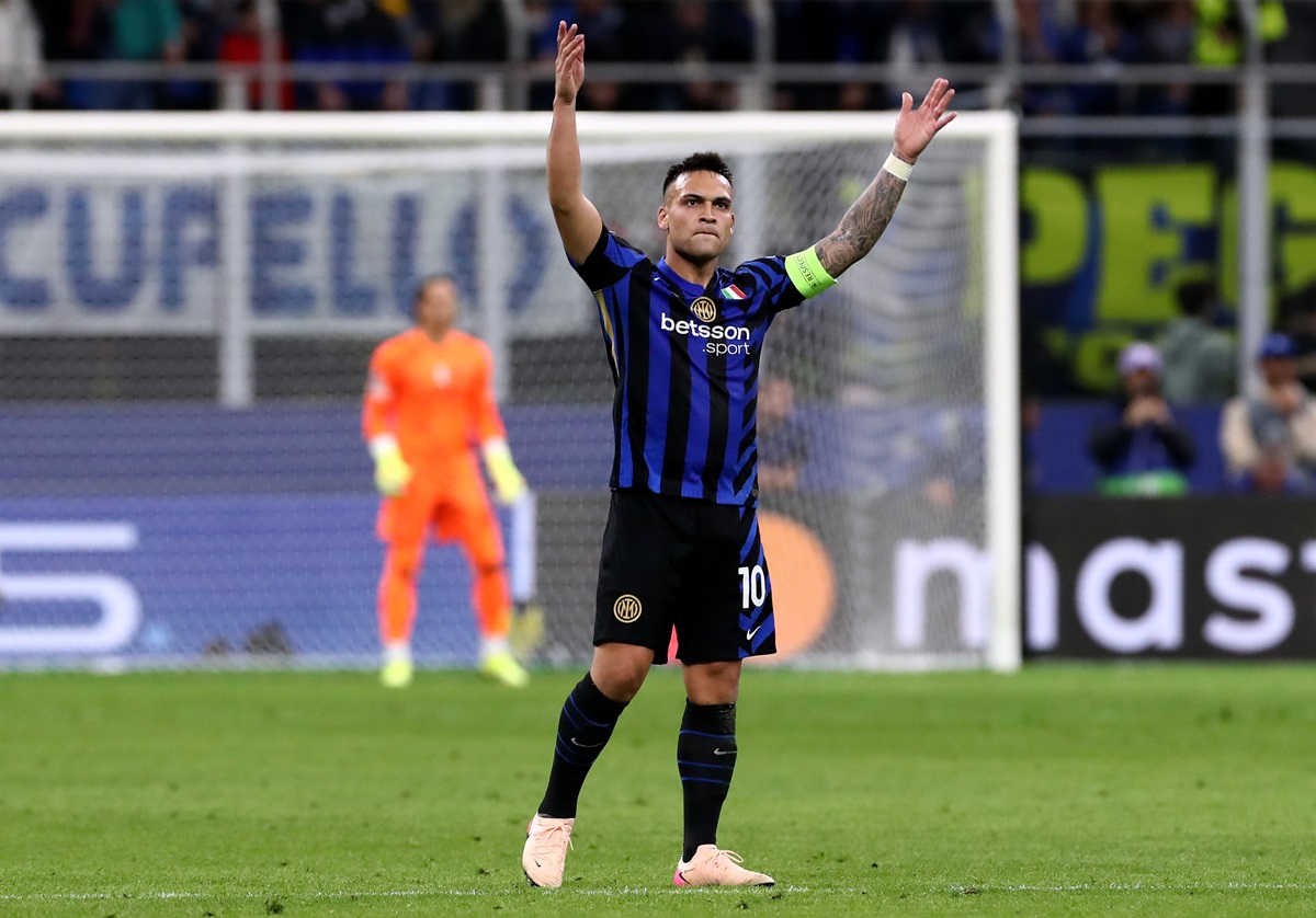 Lautaro Martínez alcanzó a Lukaku con 21 goles en Champions League