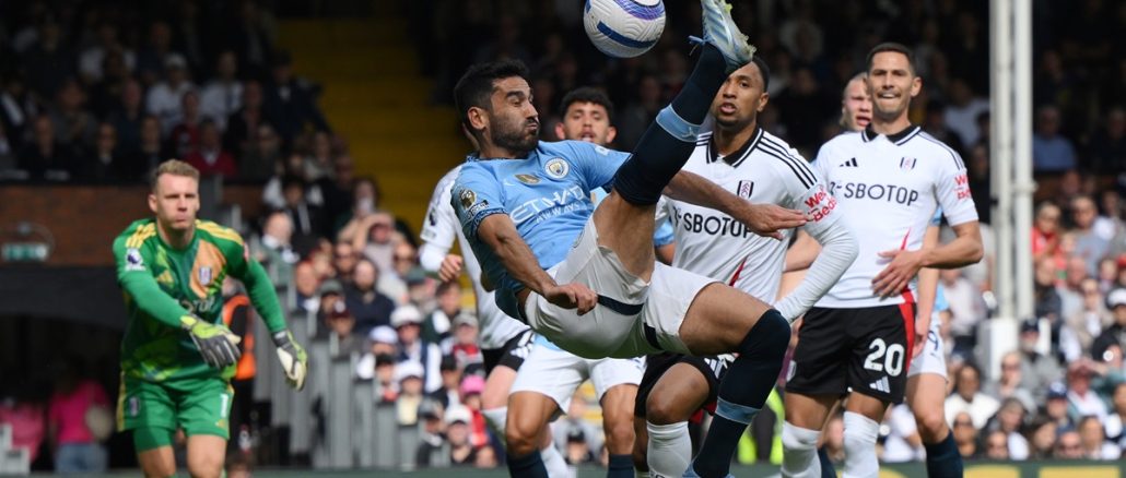 Golazo de chilena de Ilkay Gündogan para que Manchester City clasifique a la próxima Champions League