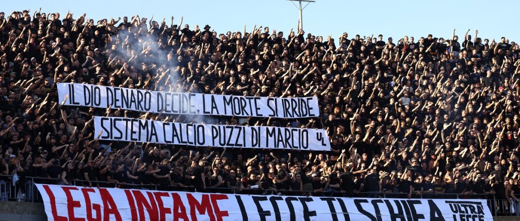 Carteles del Lecce Lecce desafía a la Serie A con carteles