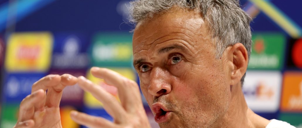 Halago de Petit a Luis Enrique y el PSG.