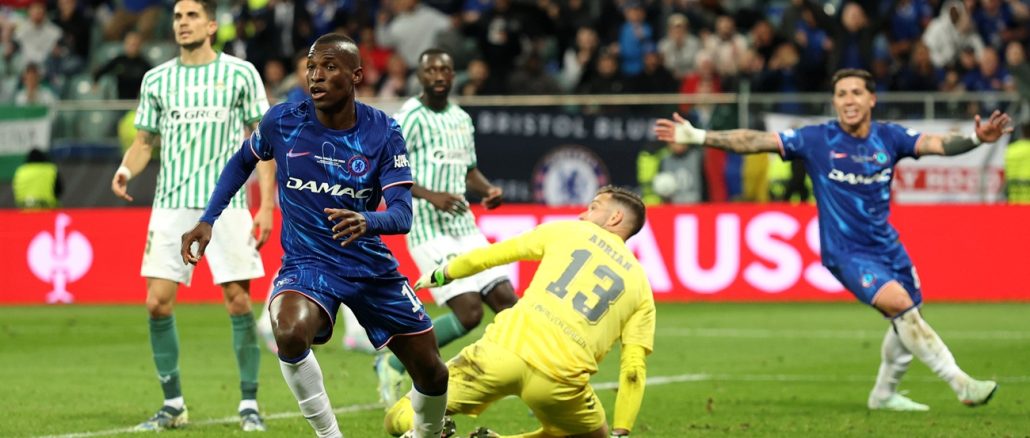 Gol de Nico Jakcson Chelsea remontó la final en un par de minutos