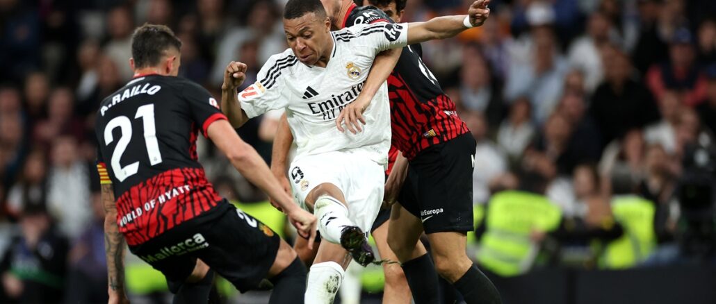 Mbappé marcó ante Mallorca Real Madrid está vivo