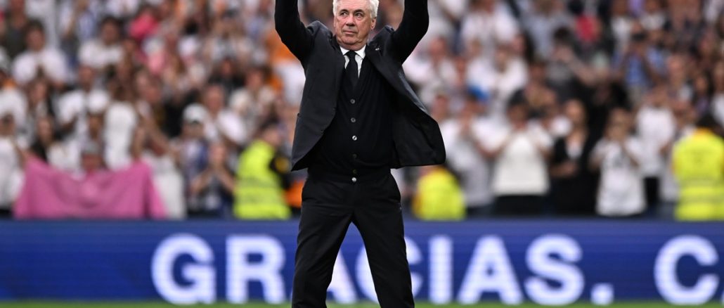 Ancelotti dijo adiós a Real Madrid con su victoria 250 en el club