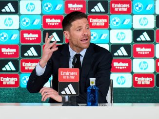 Xabi Alonso elogió a Mbappé y Vinicius en su presentación