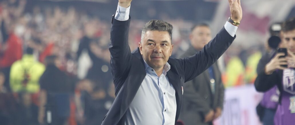 Marcelo Gallardo Marcelo Gallardo y la ironía tras la victoria de River ante Barracas.