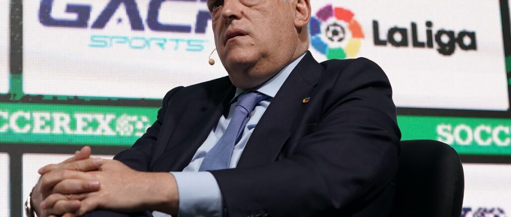 Javier Tebas, otra vez sobre el Caso Negreira y el Barcelona.