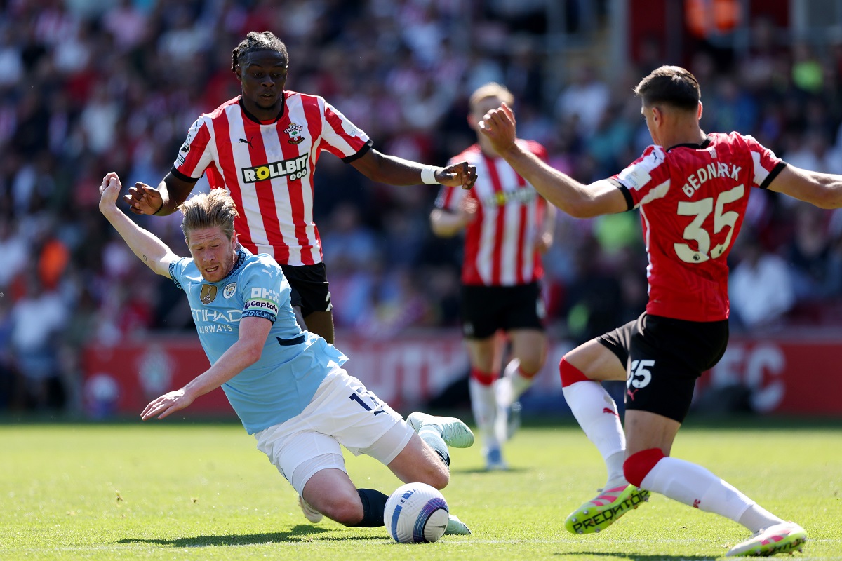 Sorpresivo tropezón del Manchester City: empate sin goles con el descendido Southampton