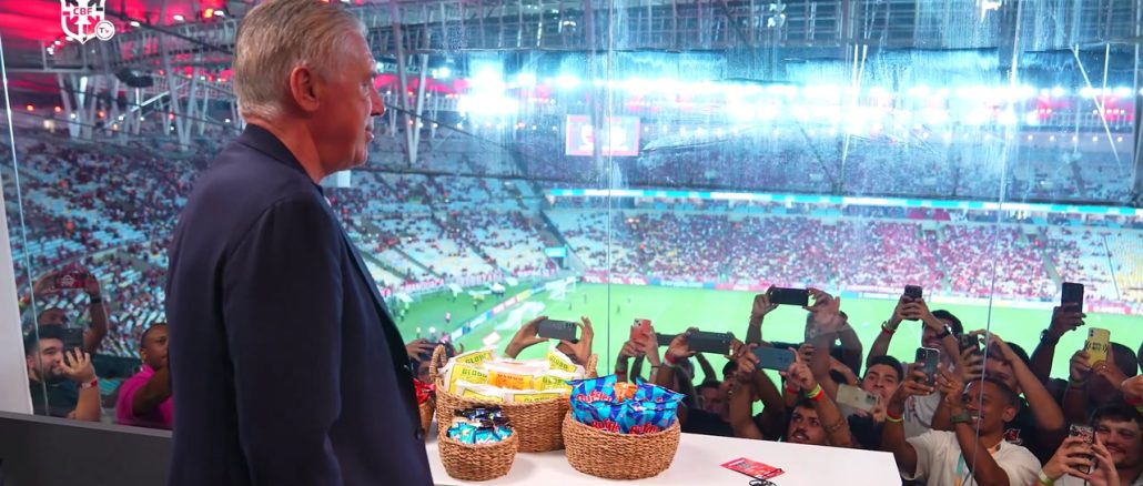 Carlo Ancelotti se reencontró con Vini Jr. en el Maracaná