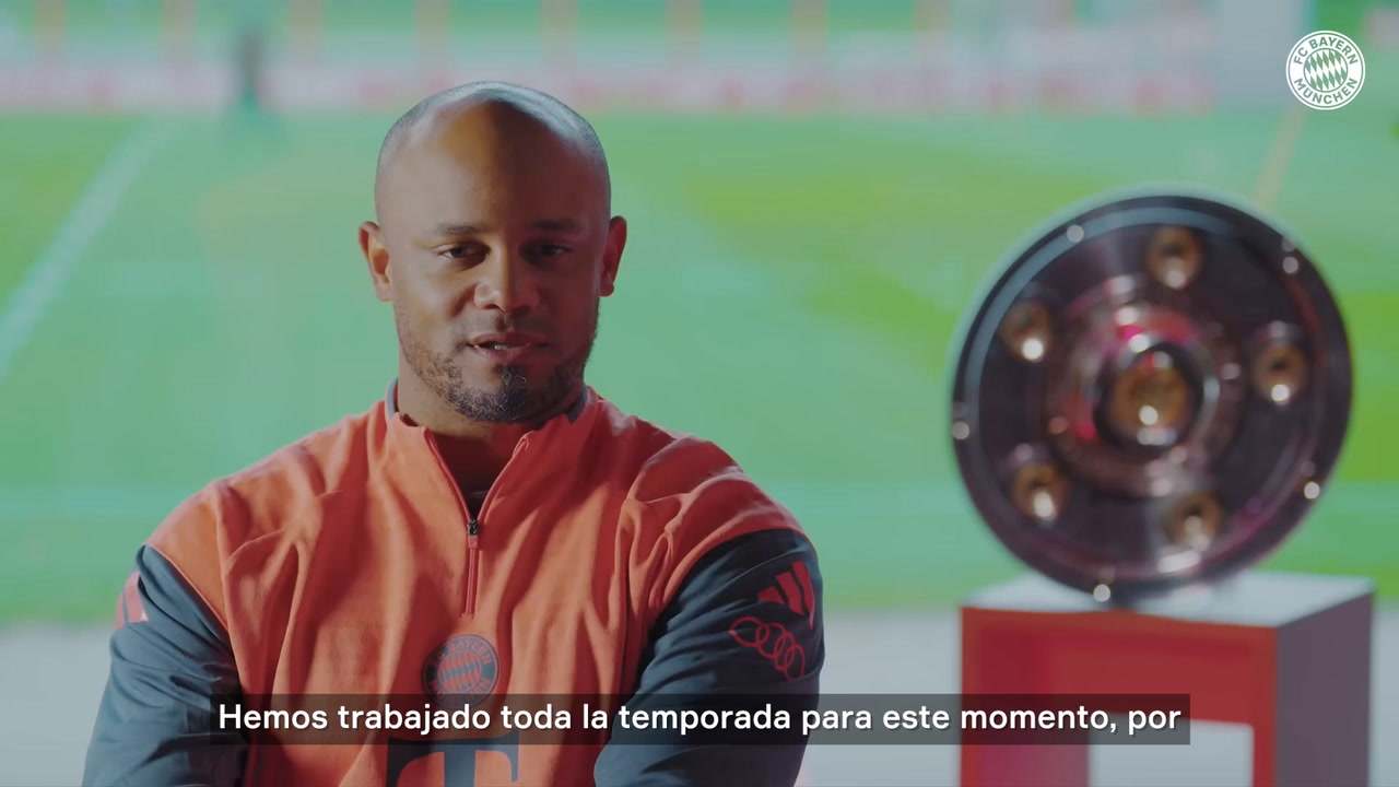 Vincent Kompany: «El título de Bundesliga del Bayern Munich es solo el comienzo»