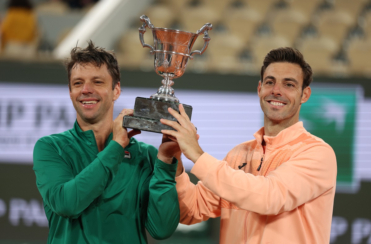 Horacio Zeballos y Marcel Granollers campeones en dobles en Roland Garros