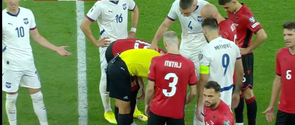 Albania vs Serbia Albania y Serbia empataron sin goles en un partido de alta tensión