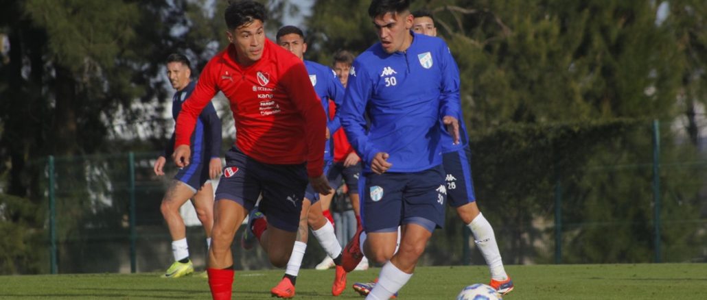 Atlético Tucumán jugó con Independiente un par de amistosos y salió con la frente en alto