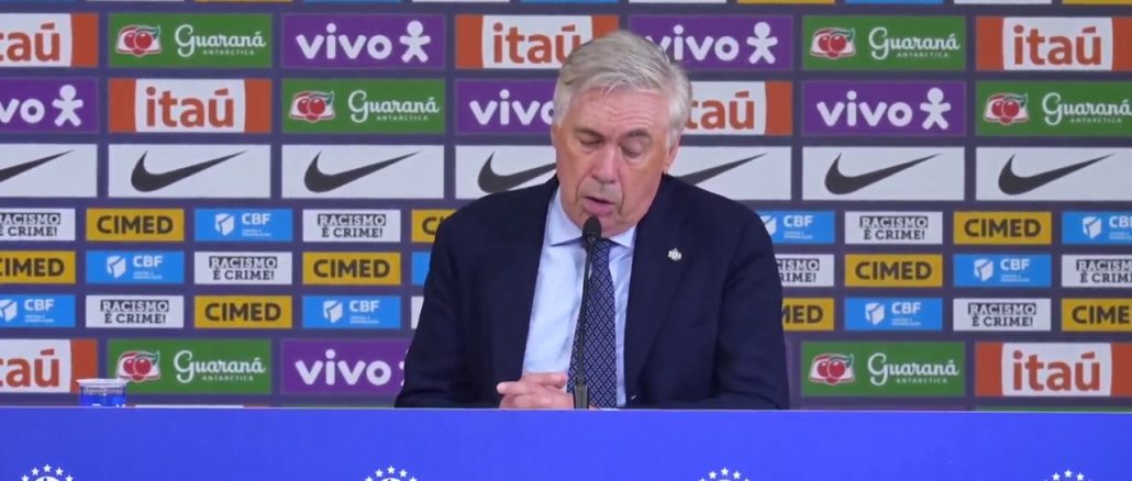 Carlo Ancelotti Carlo Ancelotti habló tras la clasificación de la Selección de Brasil