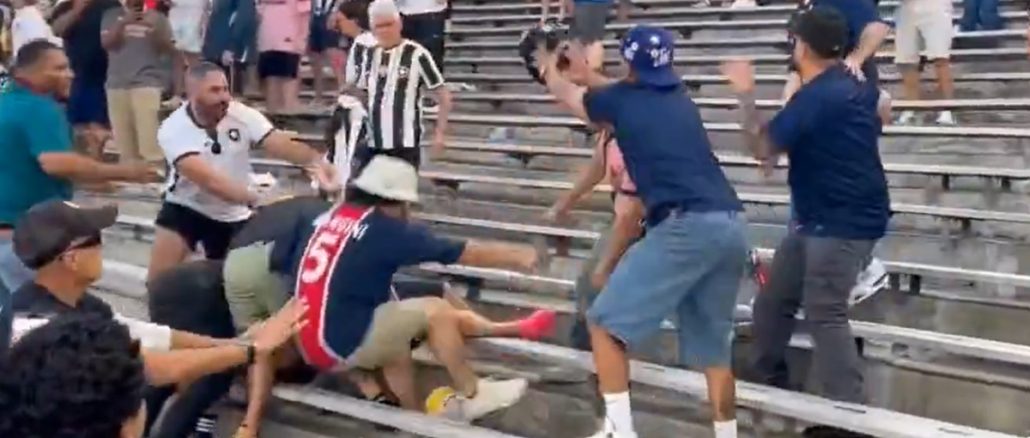 La violencia en el Mundial de Clubes tuvo su primer capítulo entre Botafogo y PSG