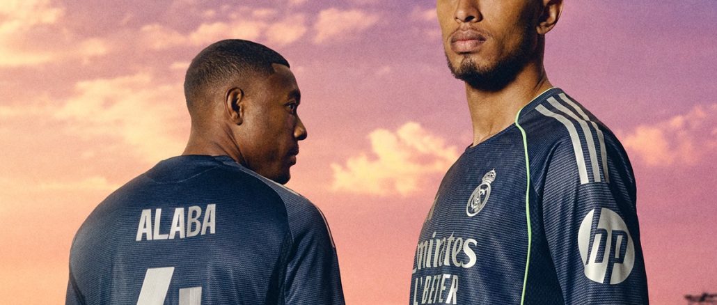 Real Madrid y Adidas presentaron la segunda camiseta del Merengue para la temporada 2025/26