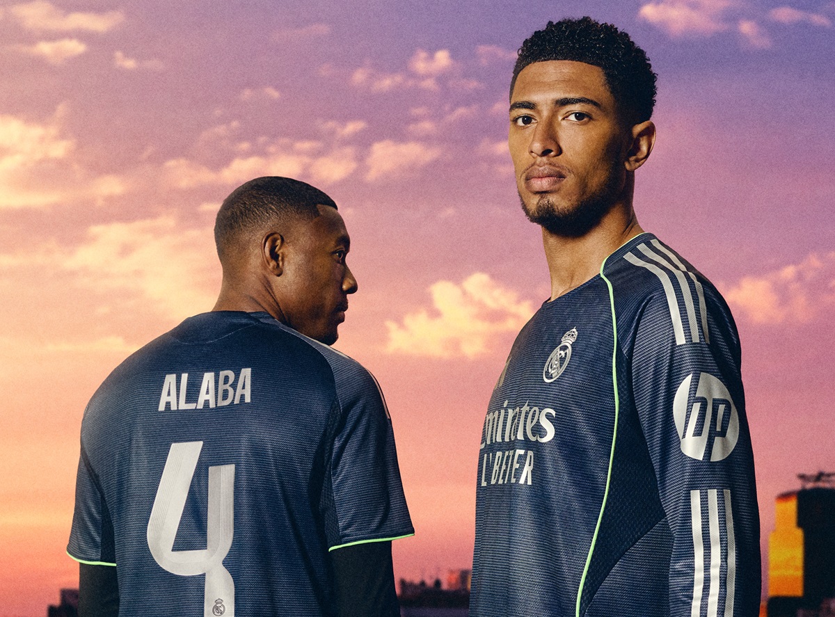 Real Madrid presentó su segunda camiseta para la temporada 2025/26