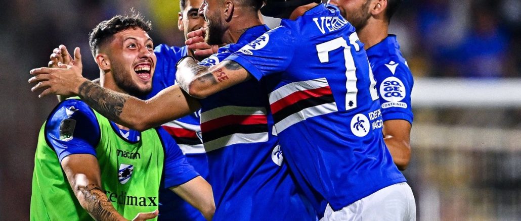 Sampdoria se salvó del descenso y condenó a Salernitana a Serie C