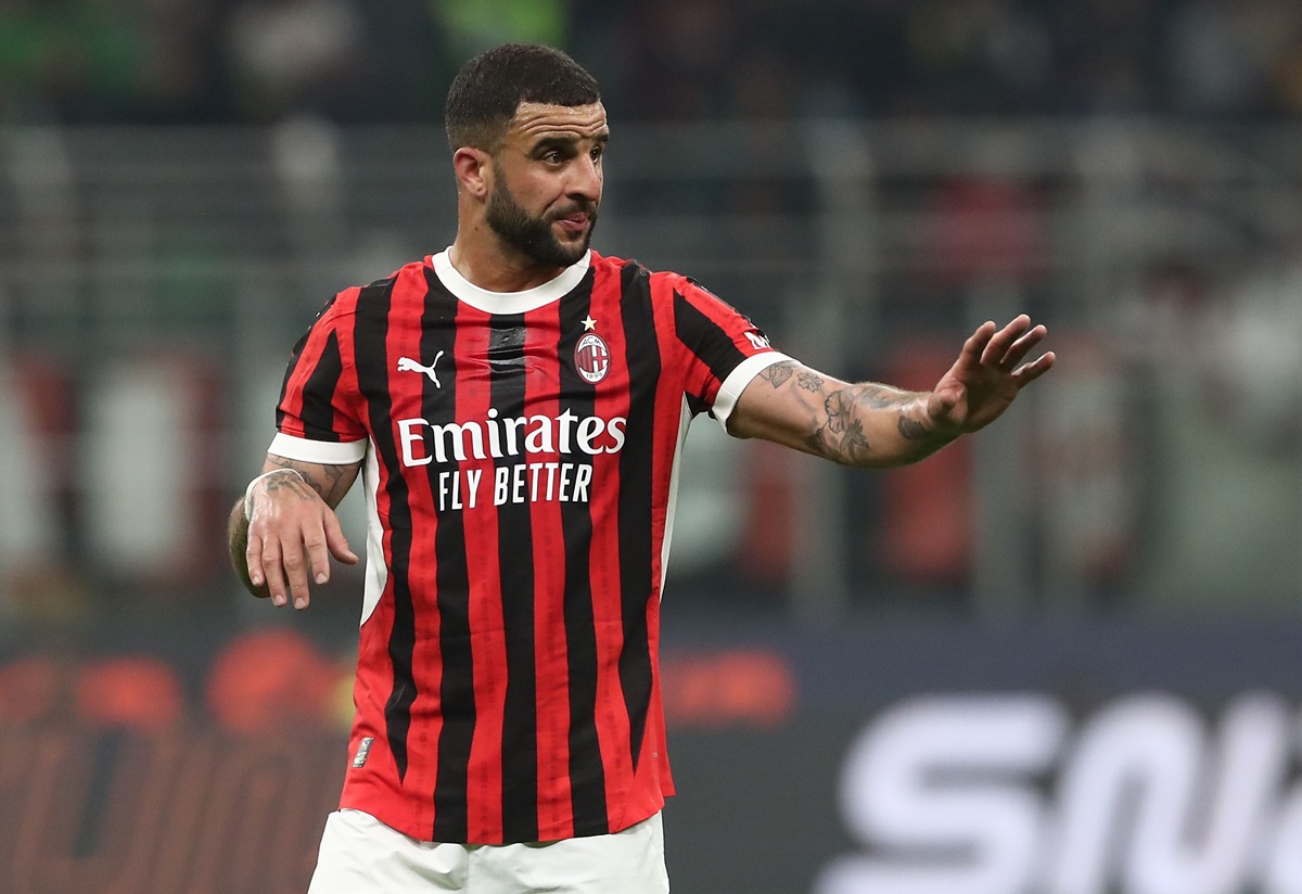 Milan le agradeció en sus redes a Kyle Walker y lo mandó de regreso a Manchester City