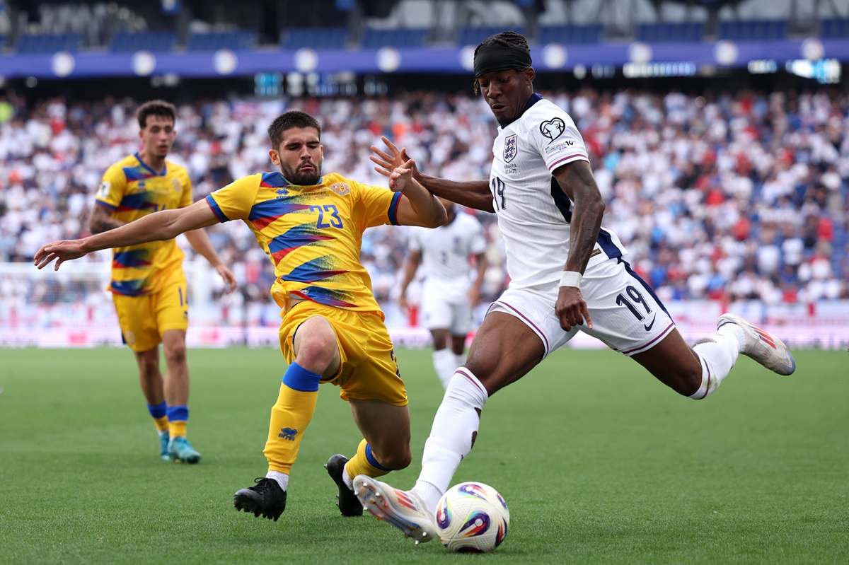 Andorra logró su tercer 0 a 0 con Inglaterra en un primer tiempo