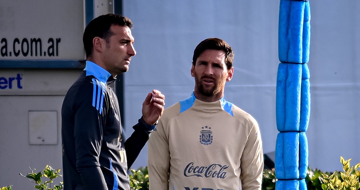 Lionel Scaloni: “No tenemos decidido si Messi va a jugar contra Chile”
