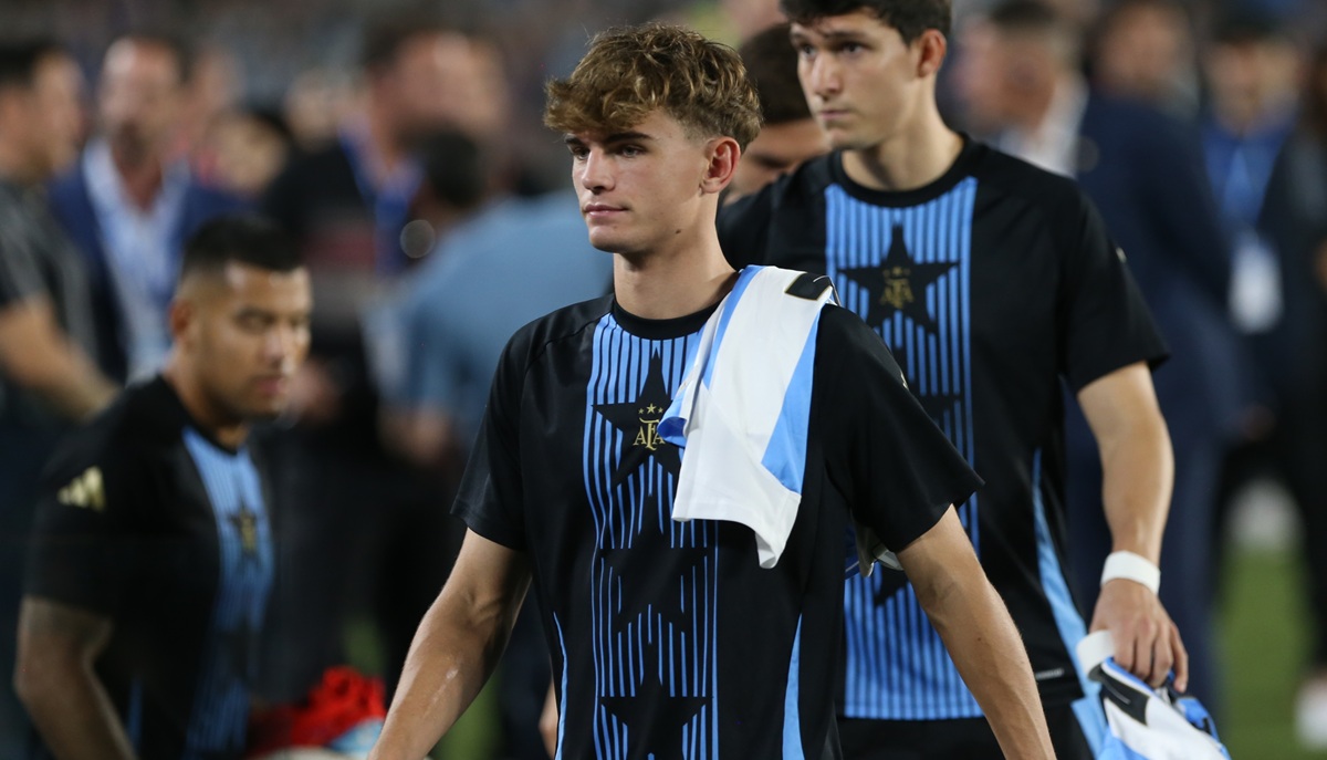 Nico Paz debutará como titular en la Selección Argentina