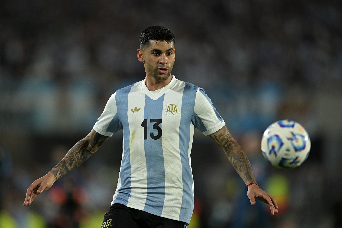Cuti Romero, capitán de la Selección Argentina por primera vez en el juego ante Chile
