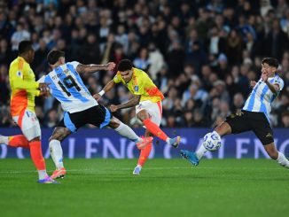 Colombia se impone sobre Argentina