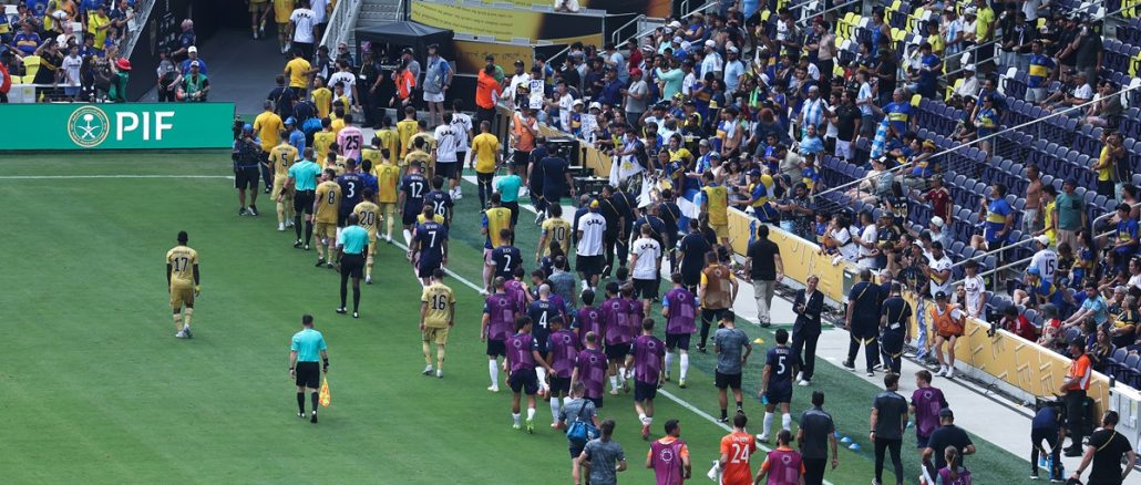 Boca y Auckland City, el quinto partido del Mundial de Clubes parado por tormenta eléctrica