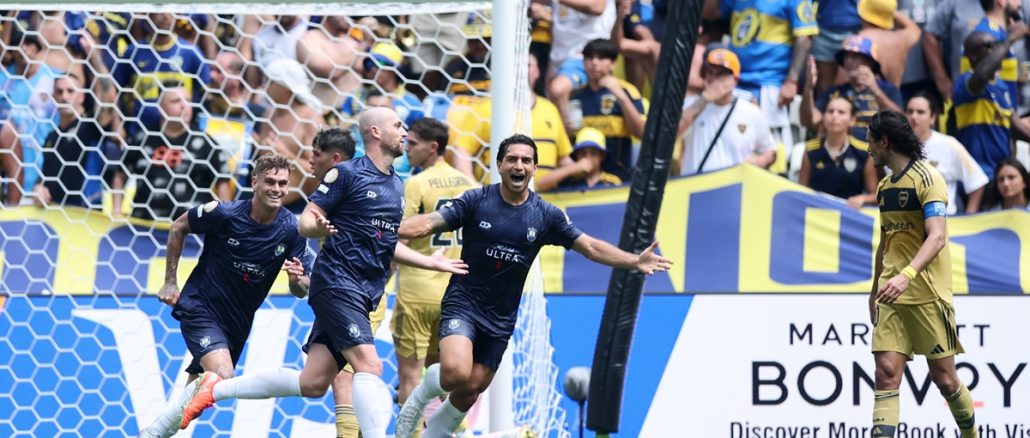 Christian Gray le marcó un gol histórico a Boca con el Auckland City