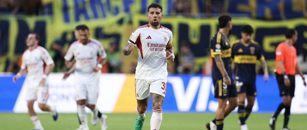 Nicolás Otamendi metió un gol para Benfica y tuvo revancha con los hinchas de Boca