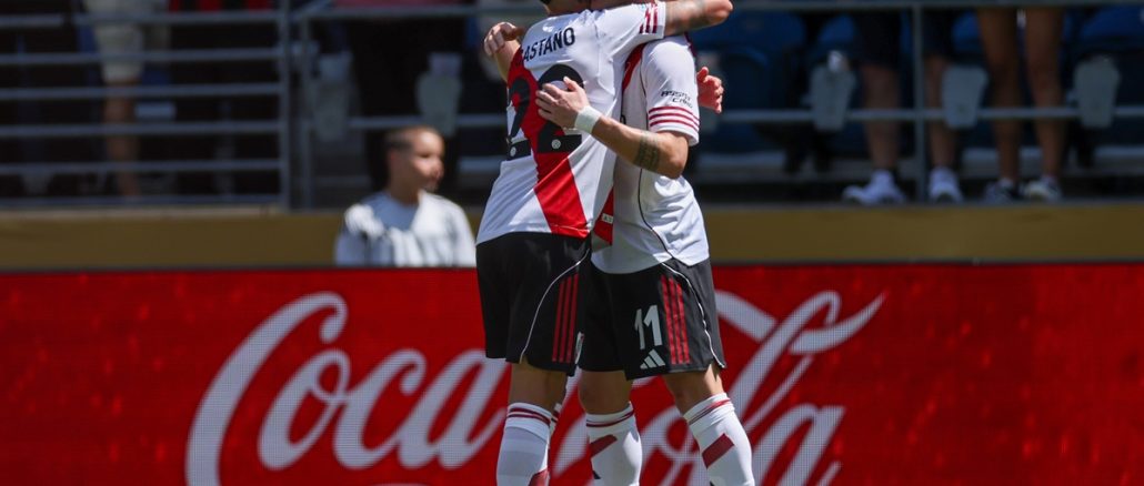 Facundo Colido marcó l primer gol de la historia de River en el Mundial de Clubes