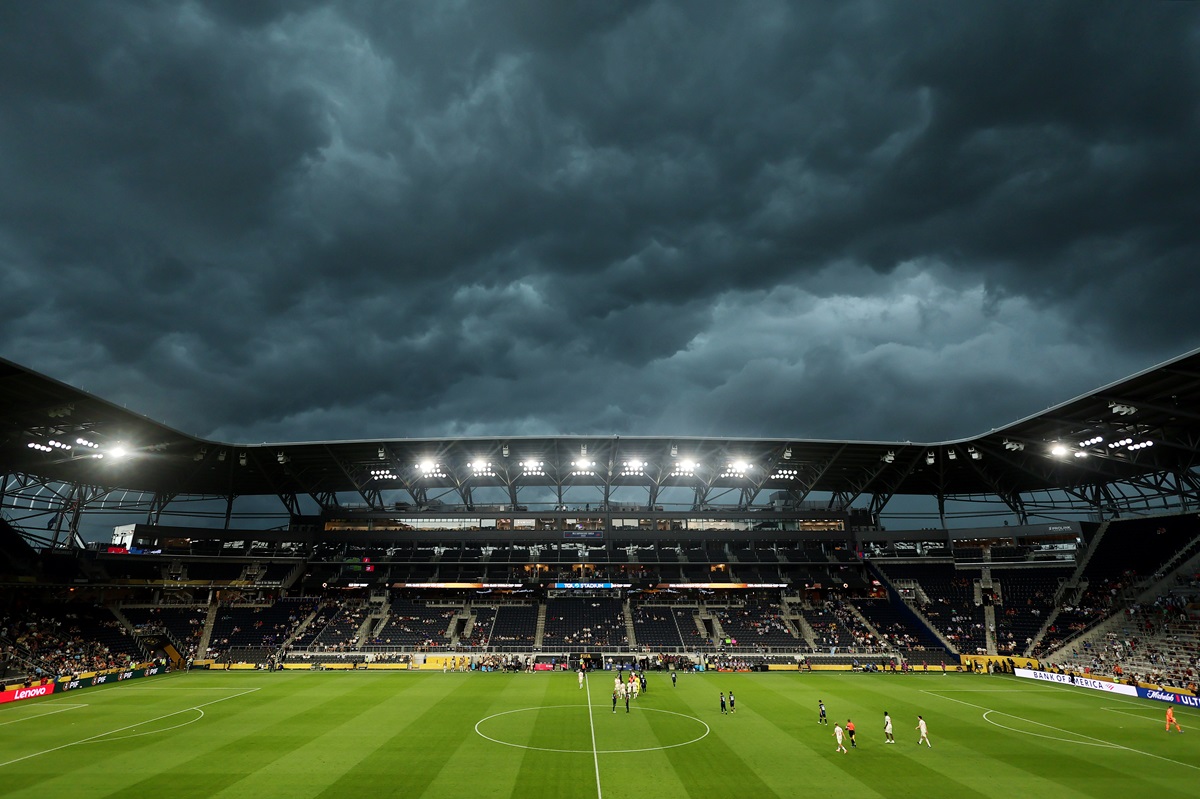 Pachuca y Salzburgo fue suspendido momentáneamente por tormenta eléctrica en Ohio
