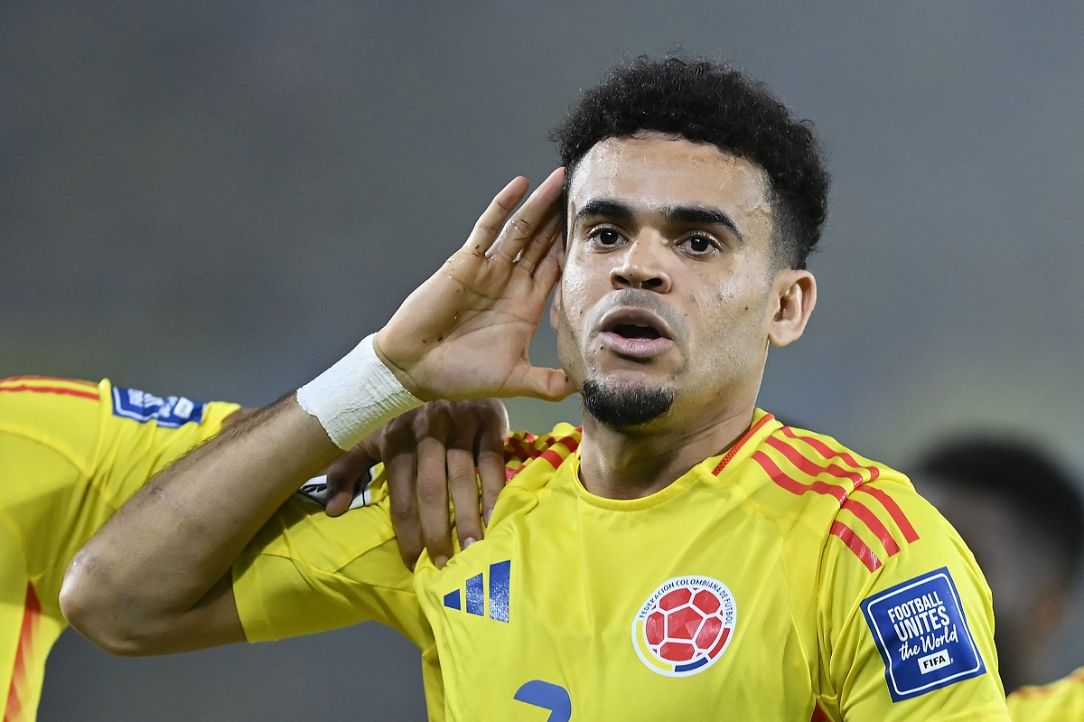 Luis Díaz diseñó un golazo para Colombia en Argentina y es el máximo goleador de las Eliminatorias