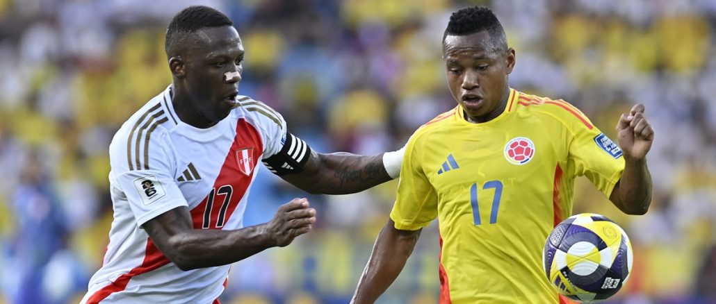 Colombia y Perú empataron 0 a 0 bajo un calor sofocante en Barranquilla