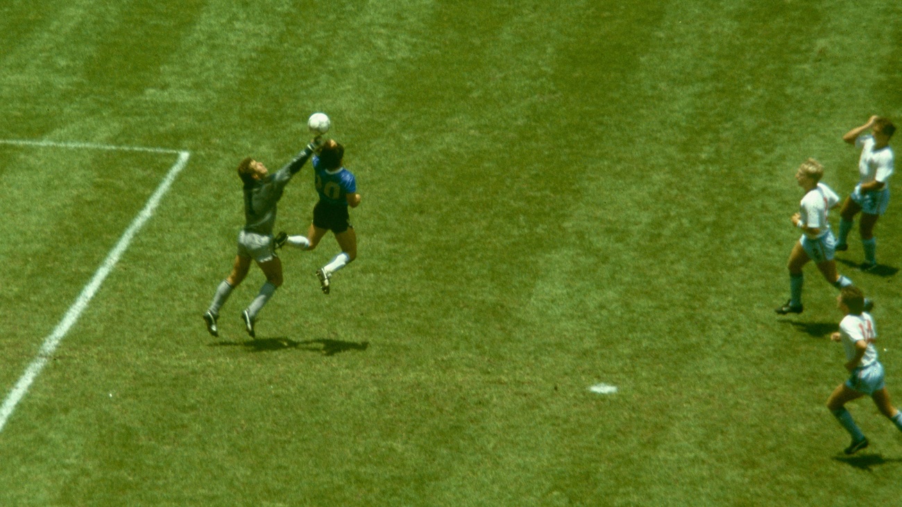 Diego Maradona y los 39 años del gol a los ingleses