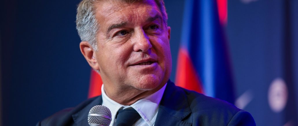 Joan Laporta Joan Laporta responde a las críticas por el pase de Nico Williams