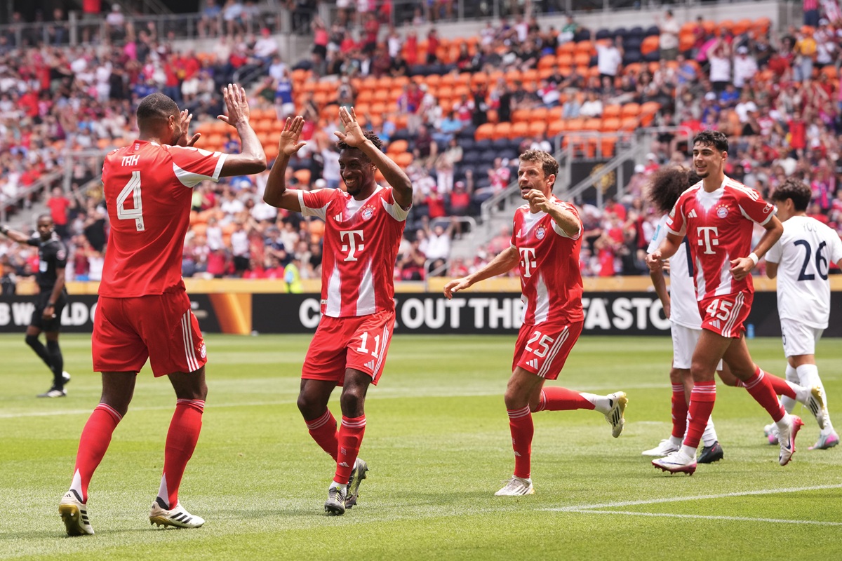 Kingsley Coman marcó el primer gol de la historia en el Mundial de Clubes