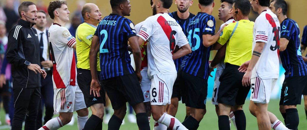 Escandaloso final entre River e Inter