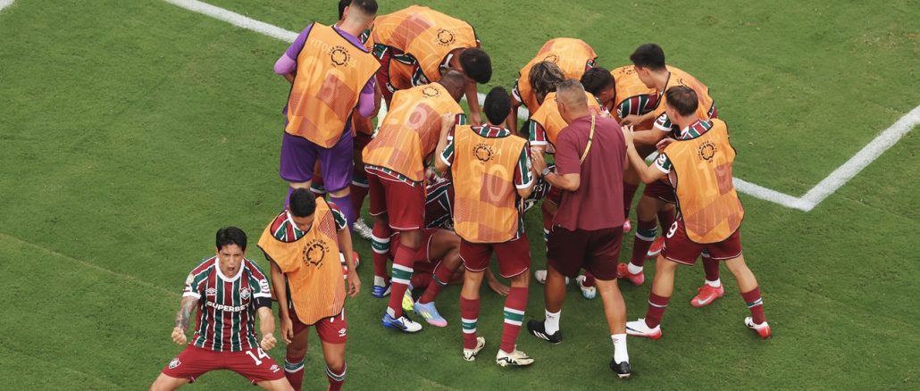 Fluminense celebra su gol Fluminense venció al Ulsan en el Mundial de Clubes