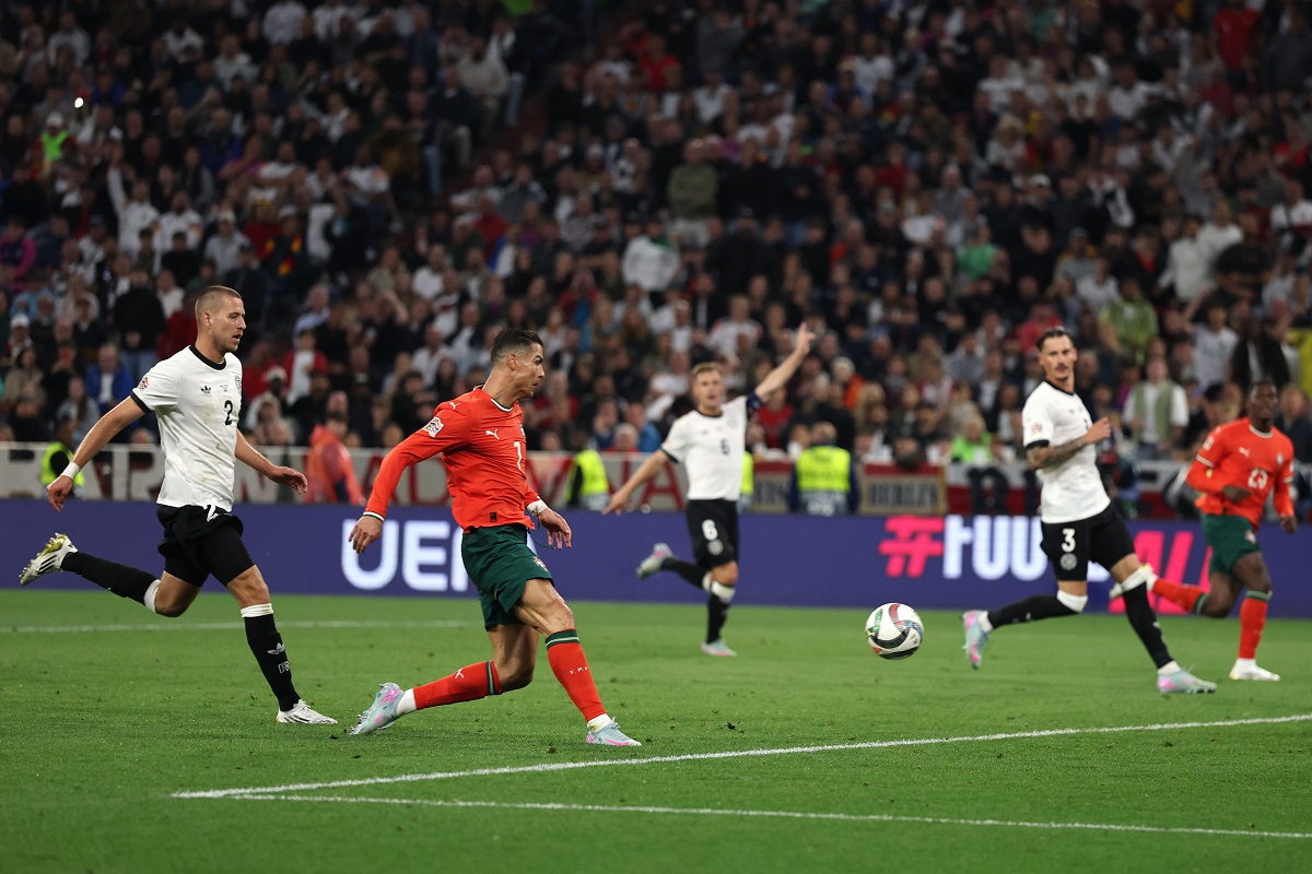Cristiano Ronaldo marcó ante Alemania y es el máximo goleador en Nations League