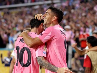 Suárez igualó a Messi entre los goleadores del Mundial de Clubes