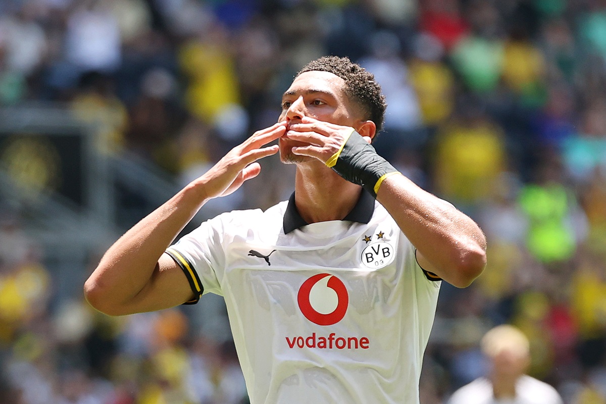 Primer gol de Jobe Bellingham con la camiseta de Borussia Dortmund